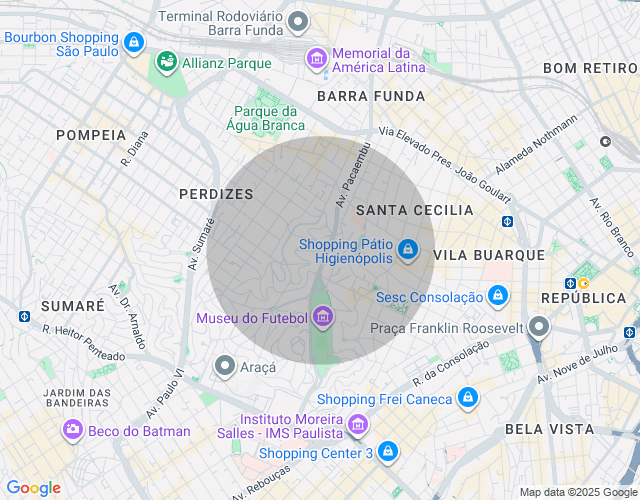Imóvel no mapa