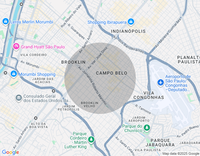 Imóvel no mapa
