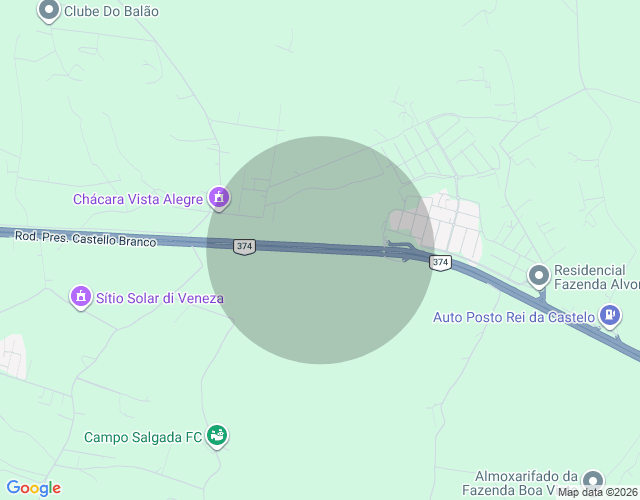 Imóvel no mapa