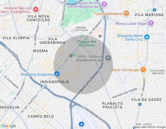 Imóvel no mapa