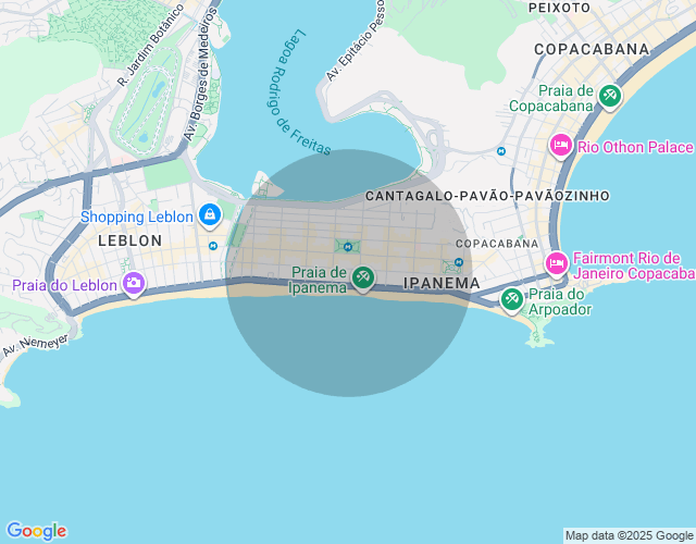 Imóvel no mapa