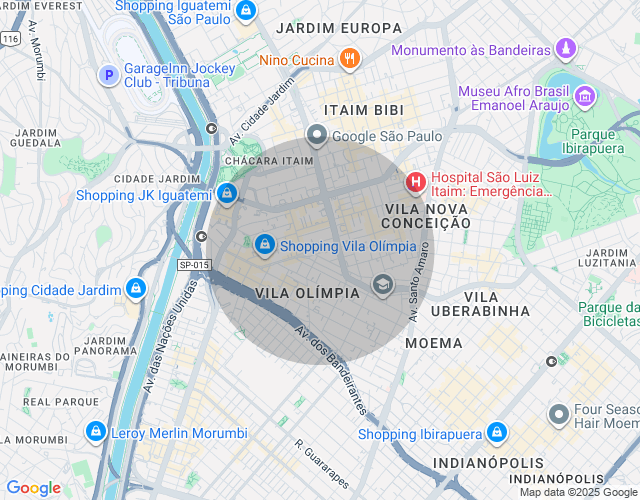 Imóvel no mapa