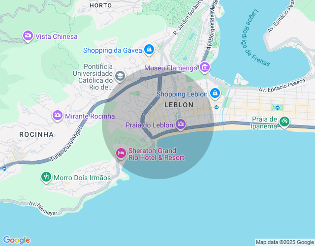 Imóvel no mapa