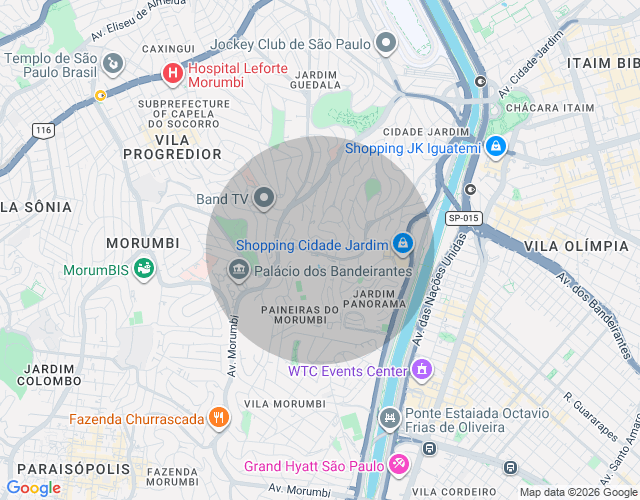 Imóvel no mapa