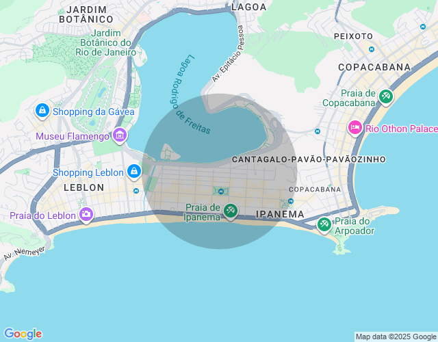 Imóvel no mapa