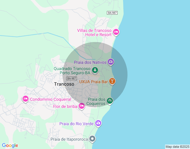 Imóvel no mapa