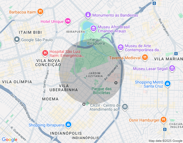 Imóvel no mapa