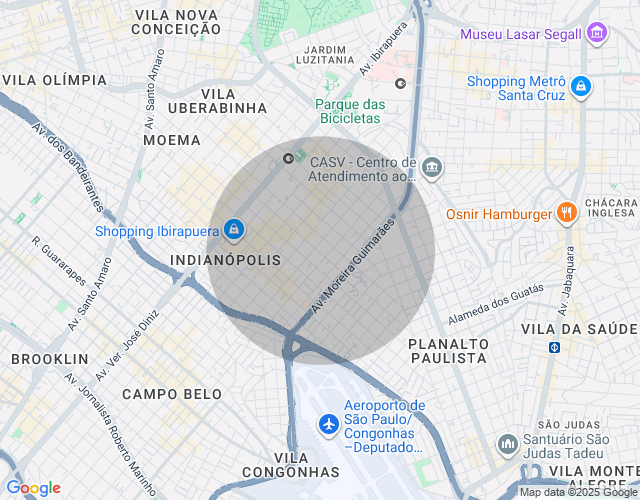 Imóvel no mapa