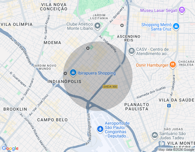 Imóvel no mapa