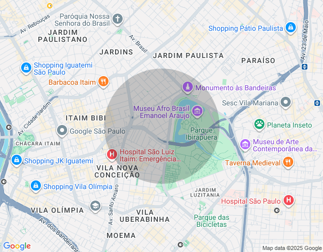Imóvel no mapa