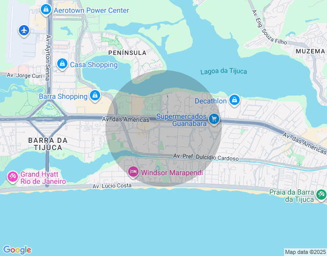 Imóvel no mapa