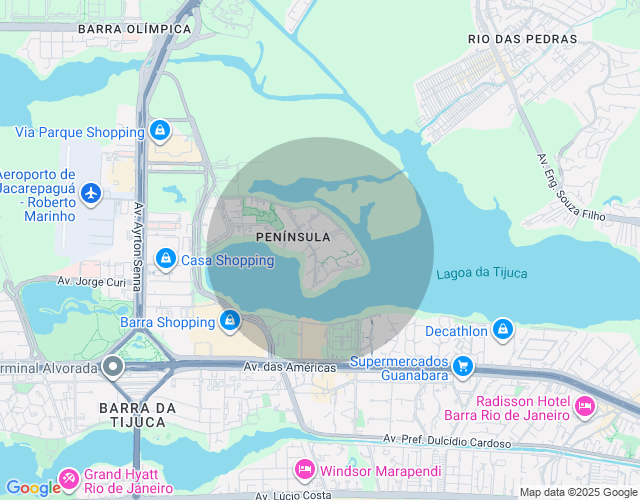 Imóvel no mapa