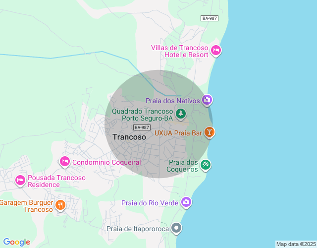 Imóvel no mapa