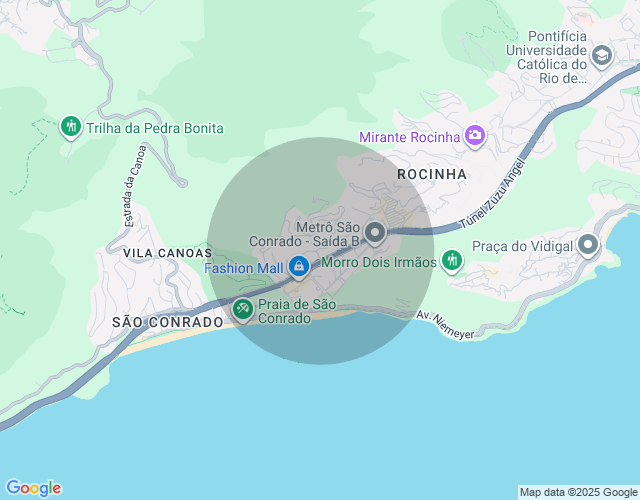 Imóvel no mapa
