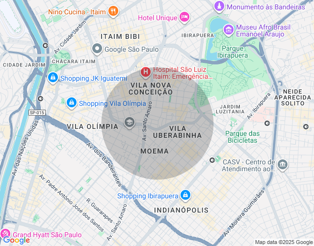 Imóvel no mapa
