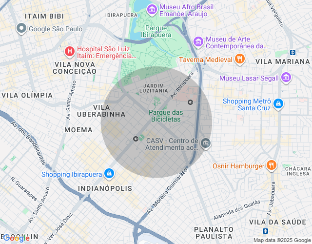 Imóvel no mapa
