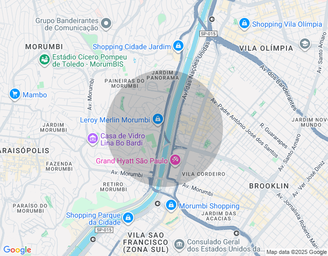 Imóvel no mapa
