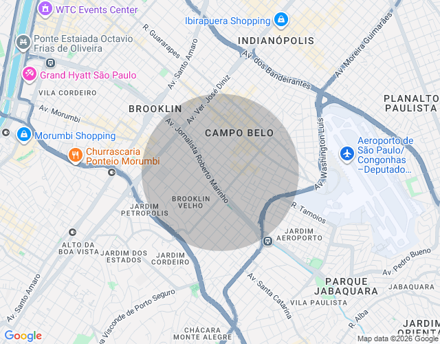 Imóvel no mapa