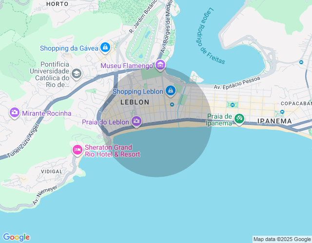 Imóvel no mapa