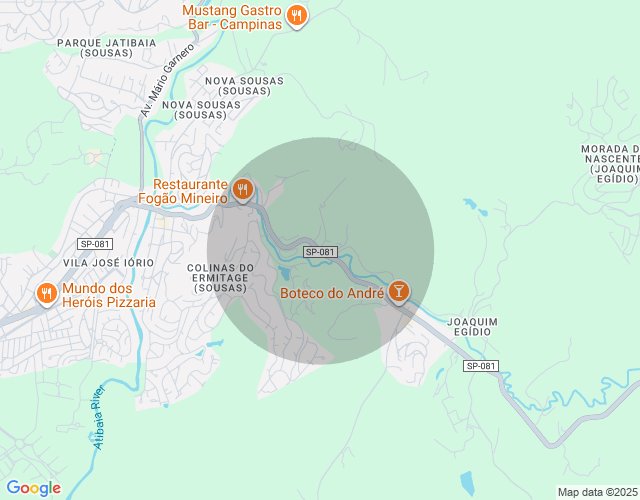 Imóvel no mapa
