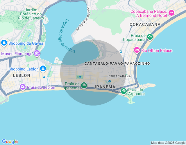 Imóvel no mapa