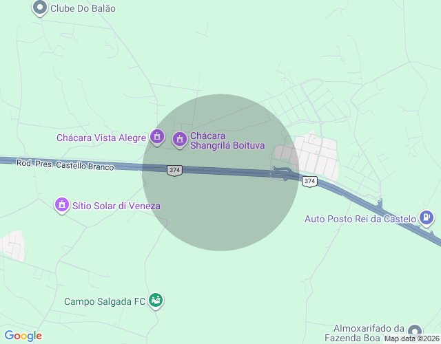 Imóvel no mapa