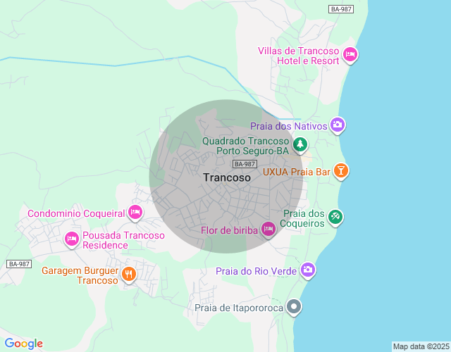 Imóvel no mapa