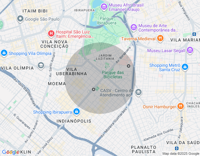 Imóvel no mapa