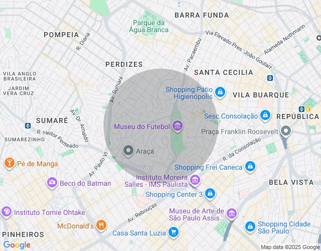 Imóvel no mapa