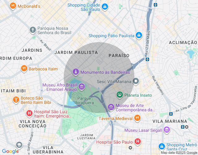 Imóvel no mapa