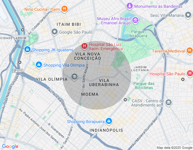 Imóvel no mapa