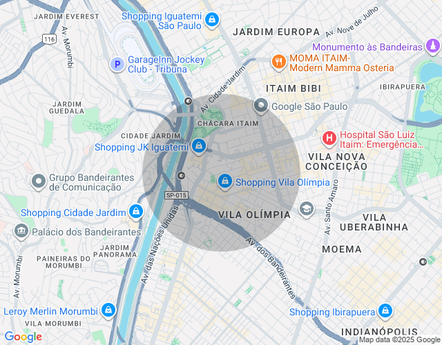 Imóvel no mapa