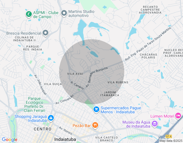 Imóvel no mapa
