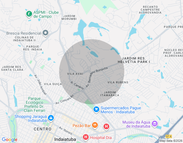 Imóvel no mapa