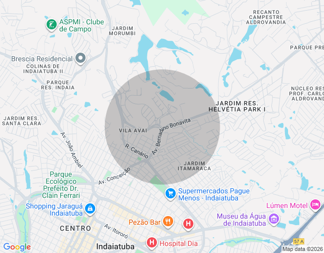 Imóvel no mapa