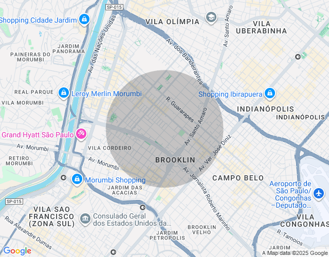 Imóvel no mapa