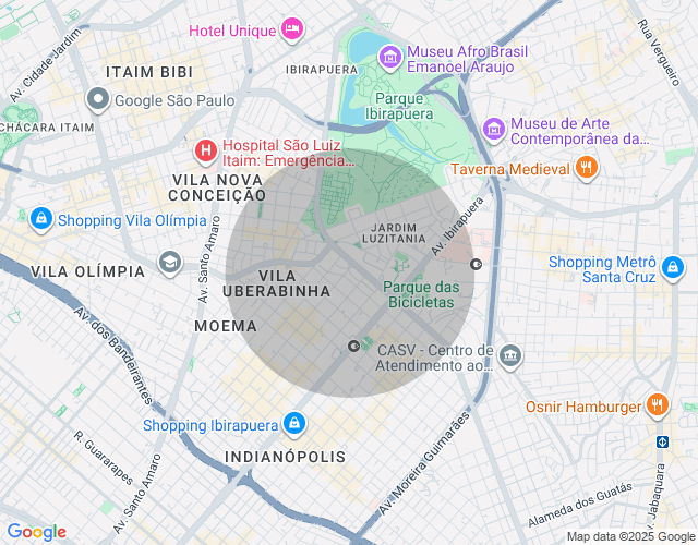 Imóvel no mapa