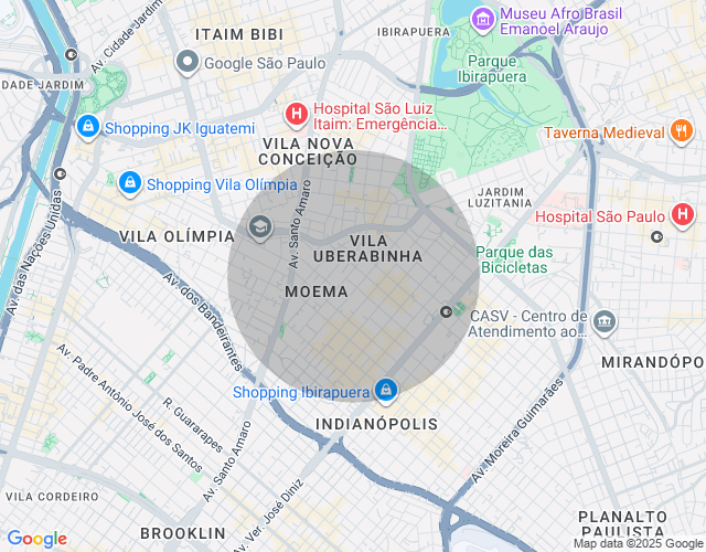 Imóvel no mapa