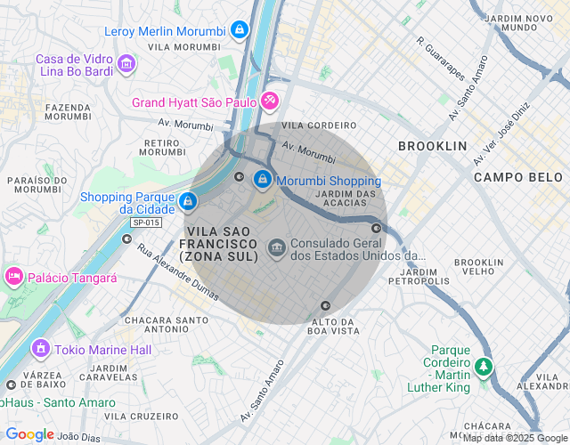 Imóvel no mapa