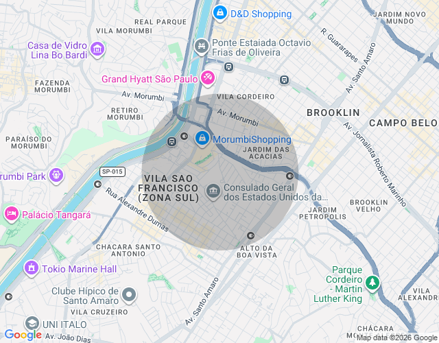 Imóvel no mapa