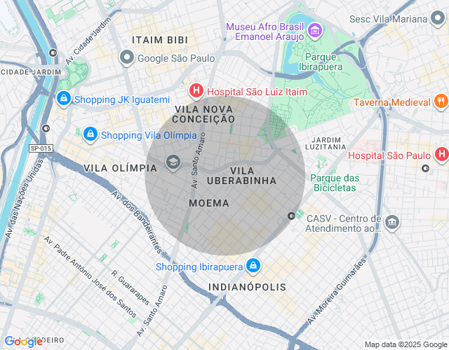 Imóvel no mapa