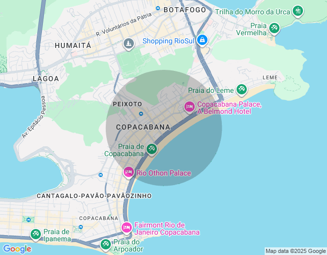 Imóvel no mapa