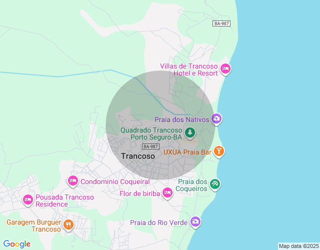 Imóvel no mapa