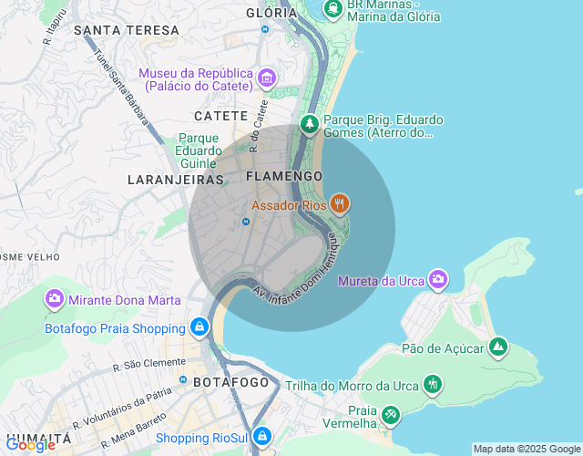 Imóvel no mapa